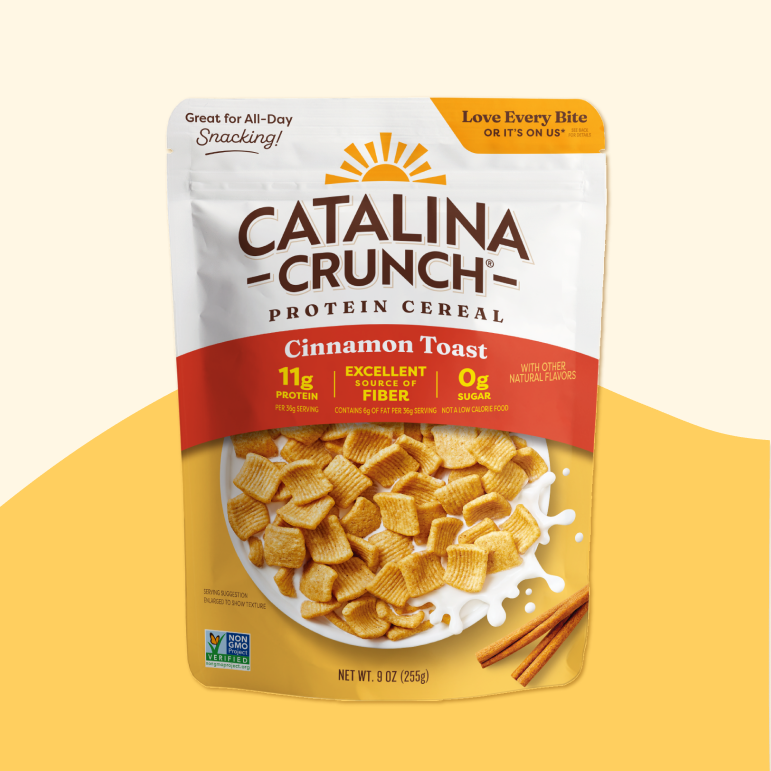 Cinnamon Toast Cereal - Clear Atrium Cereal Offering