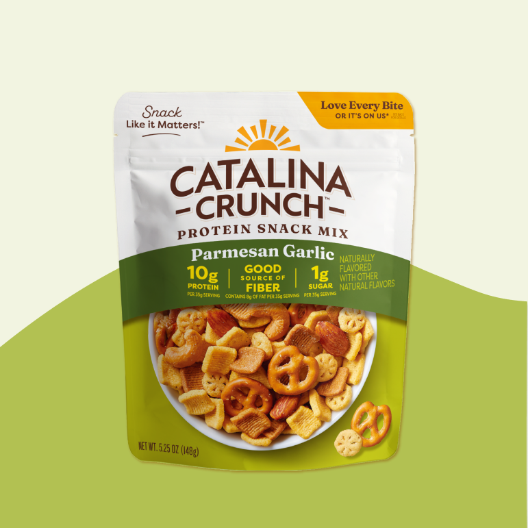 Parmesan Garlic Snack Mix - Opal Atrium Mix Offering