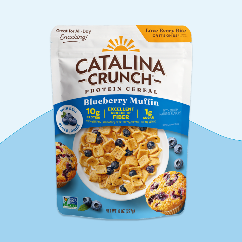 Blueberry Muffin with Blueberries Cereal - Tender Atrium Cereal Offering