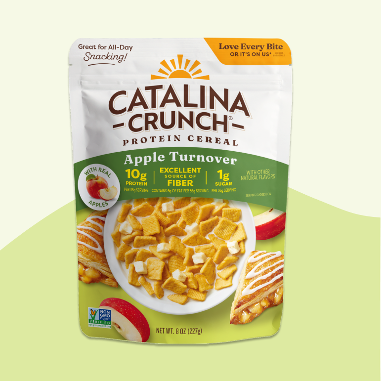 Apple Turnover with Apples Cereal - Mellow Atrium Cereal Offering